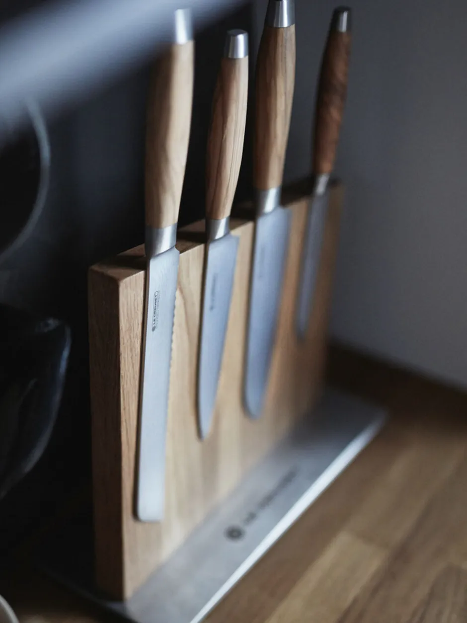 Køkkenknive & Sakse<Le Creuset Kokkekniv m/ oliventræsskaft 15cm