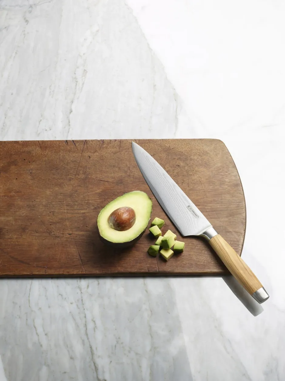Køkkenknive & Sakse<Le Creuset Kokkekniv m/ oliventræsskaft 20cm