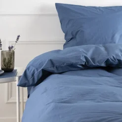 Sengetøj & Lagner<Nordisk Tekstil Økologisk sengelinned Kelly Denim blue