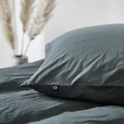 Sengetøj & Lagner<Nordisk Tekstil Økologisk sengelinned Kelly Dark forest