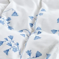 Sengetøj & Lagner<Nordisk Tekstil Økologisk sengelinned Klokkeblomst hvid - GOTS