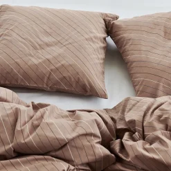 Sengetøj & Lagner<Nordisk Tekstil Økologisk sengelinned Lune brun - GOTS