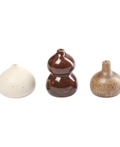 Vaser & Urtepotteskjulere<Ferm Living Komo Mini Vases - Set of 3 - Multi