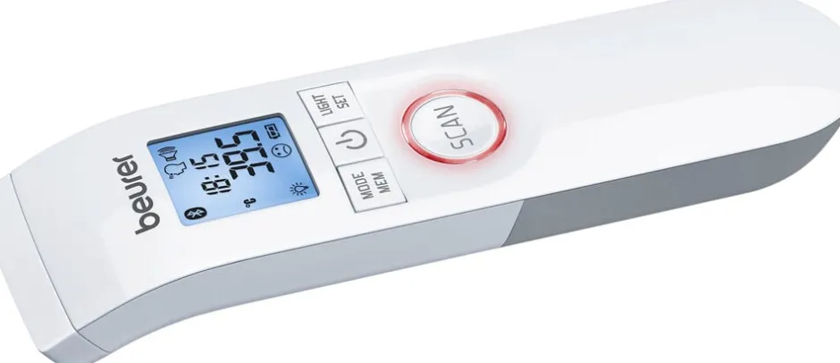 Elektronik<Beurer Kontaktfrit Termometer med Bluetooth FT 95