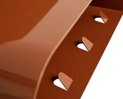 Møbler<Hay Korpus Shelf-Medium 4 hooks-Brick r