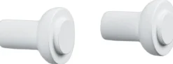 Knager & Knagerækker<Zone Krog Sensu 2,5 x 3 cm 2 stk. White Birk