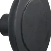 Knager & Knagerækker<Zone Krog Sensu 10 x 4,5 cm Black Birk