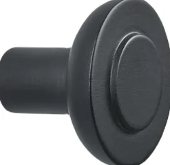 Knager & Knagerækker<Zone Krog Sensu 5 x 4,2 cm Black Birk