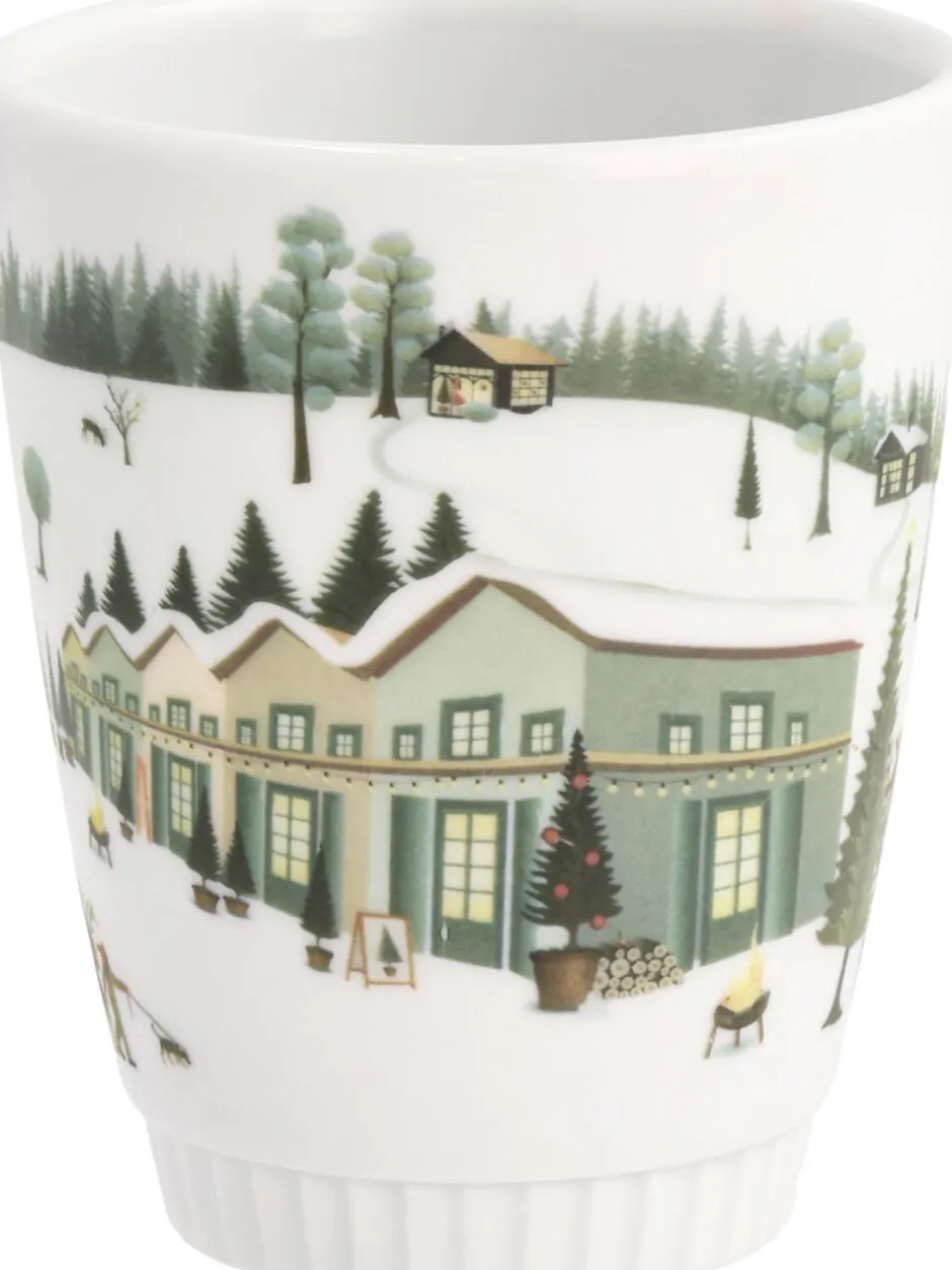 Kopper & Krus<Pillivuyt Krus Vinter 27 cl Hvid Ovnfast porcelæn