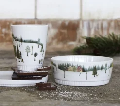 Kopper & Krus<Pillivuyt Krus Vinter 27 cl Hvid Ovnfast porcelæn