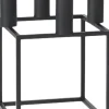 Adventsstager<Audo Copenhagen Kubus 4, Candle Holder, Black