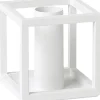 Lys & Lysestager<Audo Copenhagen Kubus 1, Candle Holder, White