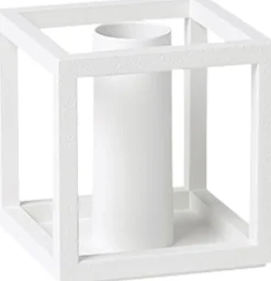 Lys & Lysestager<Audo Copenhagen Kubus 1, Candle Holder, White