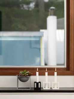 Lys & Lysestager<Audo Copenhagen Kubus 1, Candle Holder, White