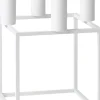 Lys & Lysestager|Adventsstager<Audo Copenhagen Kubus 4, Candle Holder, White