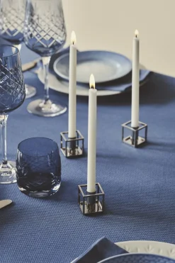 Lys & Lysestager<Audo Copenhagen Kubus Candle Holder, Micro Nickel-P