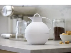 Kaffe & Te<Alfi Kuglekande frost hvid 0,94 l.