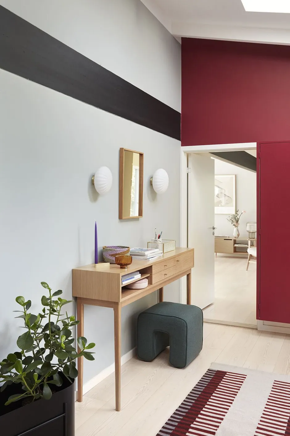 Væglamper<Hübsch Kumu Wall Lamp Ø18