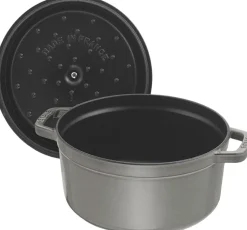 Gryder & Pander<Staub La Cocotte 28 cm grå