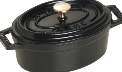 Gryder & Pander<Staub La Cocotte 11 cm sort