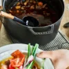 Gryder & Pander<Staub La Cocotte Cocotte 41 cm / 12 l, Oval, Sort, Støbejern