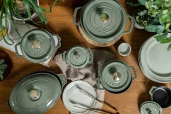 Gryder & Pander<Staub La Cocotte Mini Cocotte 10 cm, Rund, Eukalyptus, Støbejern