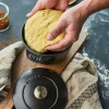 Gryder & Pander<Staub La Cocotte Ris Cocotte 16 cm / 1,75 l, Rund, Sort, Støbejern