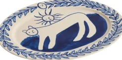Skåle & Fade<Hay La Pittura Oval Serving Platter - L36,5 - Charlotte