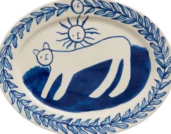 Skåle & Fade<Hay La Pittura Oval Serving Platter - L36,5 - Charlotte