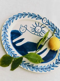 Skåle & Fade<Hay La Pittura Oval Serving Platter - L36,5 - Charlotte