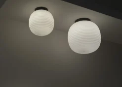 Loftlamper<New Works Lantern Globe Ceiling Lamp Frosted white