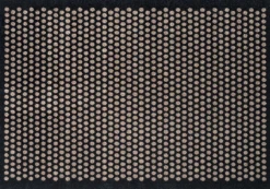 Gulvtæpper<Tica Copenhagen Løber 130x90 cm, dot sort/sand
