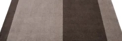 Gulvtæpper<Tica Copenhagen Løber, 67x120 cm, stripes-horizon sand/brun