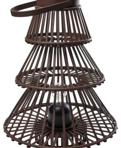 Elektriske Julelys<Sincere LED LANTERN/BROWN, Lantern 40x52 CM