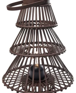 Elektriske Julelys<Sincere LED LANTERN/BROWN, Lantern 40x52 CM