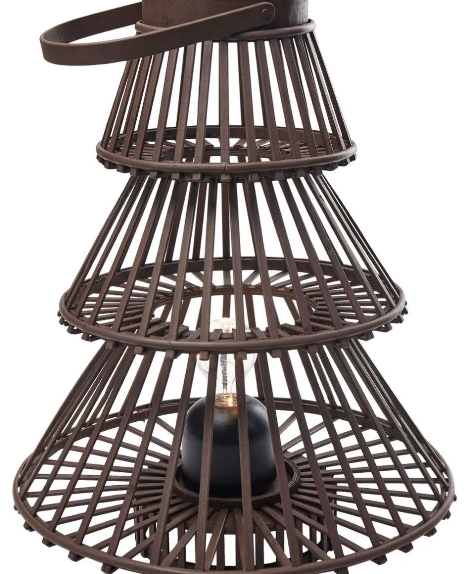 Elektriske Julelys<Sincere LED LANTERN/BROWN, Lantern 40x52 CM