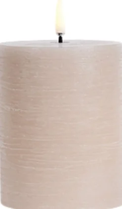 Elektriske Julelys<Uyuni LED pillar candle, Beige