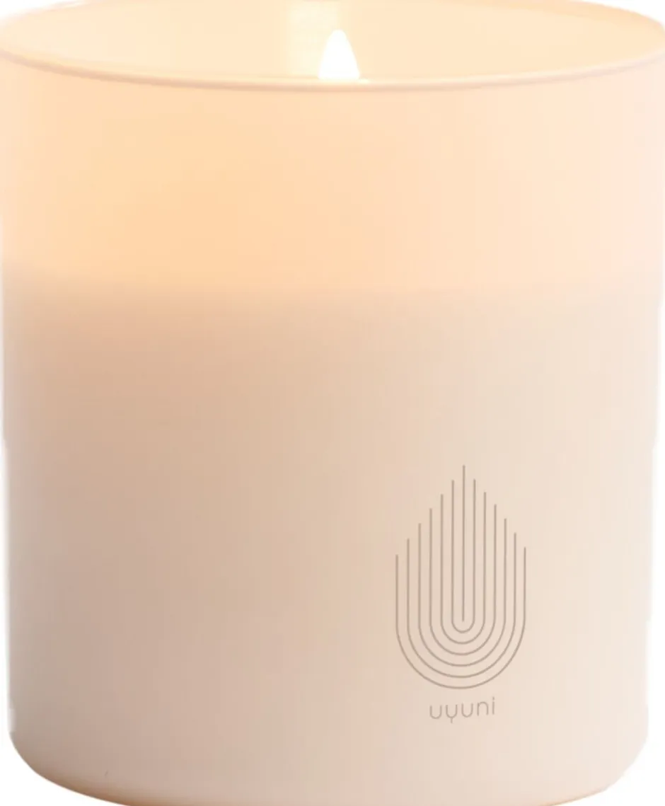 Lys & Lysestager<Uyuni LED rechargeable glass candle, Vanilla, 9,2x10,2 cm