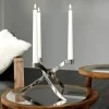 Lys & Lysestager|Elektriske Julelys<Uyuni LED Taper Candle - twin pack - Nordic White - 2,3 x 25 cm