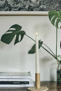 Lys & Lysestager|Elektriske Julelys<Uyuni LED Taper Candle - twin pack - Nordic White - 2,3 x 20 cm