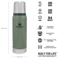 Kaffe & Te|Opbevaring<Stanley Legendary Classic Bottle. 75L