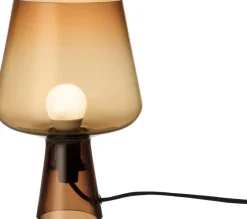 Bordlamper<Iittala LEIMU LAMPE 240X165 KOBBER