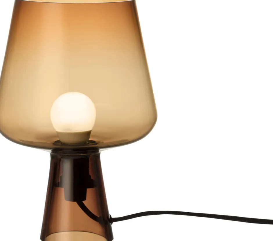 Bordlamper<Iittala LEIMU LAMPE 240X165 KOBBER