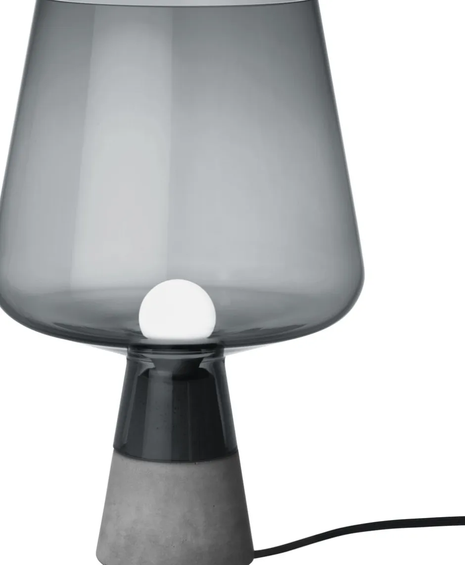 Bordlamper<Iittala Leimu lampe 30x20cm grå