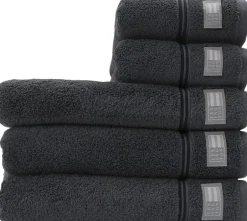 Håndklæder<Lexington Hotel Towel Gray/Dk Gray Grå