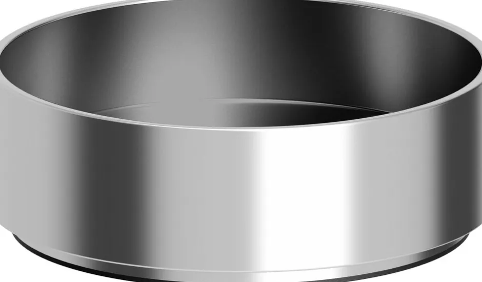 Lys & Lysestager<Uyuni Light Candleholder pillar, Chrome, 9x3 cm