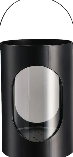 Lanterner<Ekta Living Light house lantern, Medium, Black,16,5x24 cm
