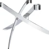 Lys & Lysestager<Uyuni LIGHTARCH Candle Holder 3 arm Taper, Chrome 28 x 17 CM