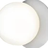 Væglamper|Loftlamper<Nuura Liila 1 Medium IP44, light silver / opal