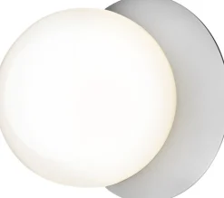 Væglamper|Loftlamper<Nuura Liila 1 Medium IP44, light silver / opal